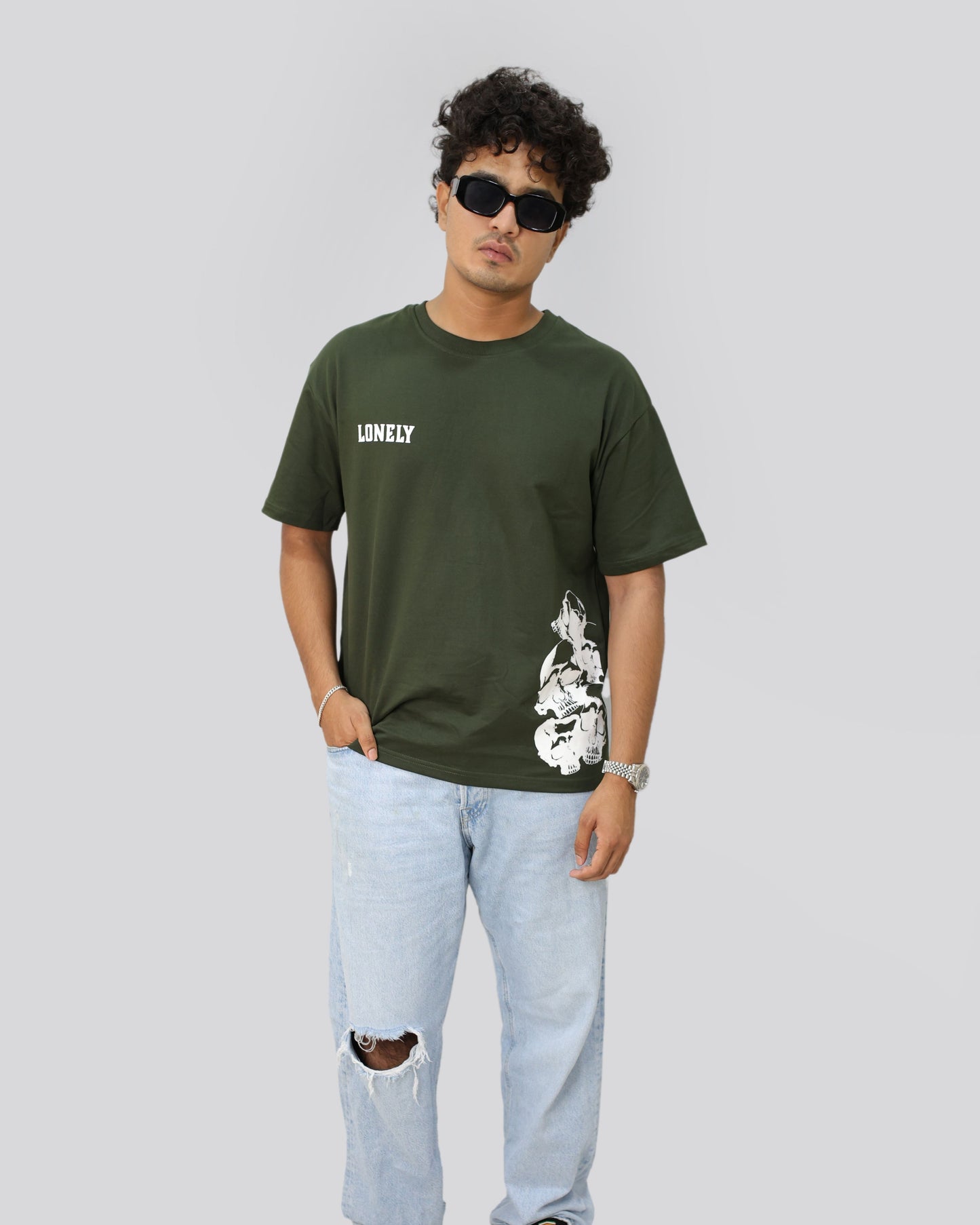 LONELY Skulls T-shirt