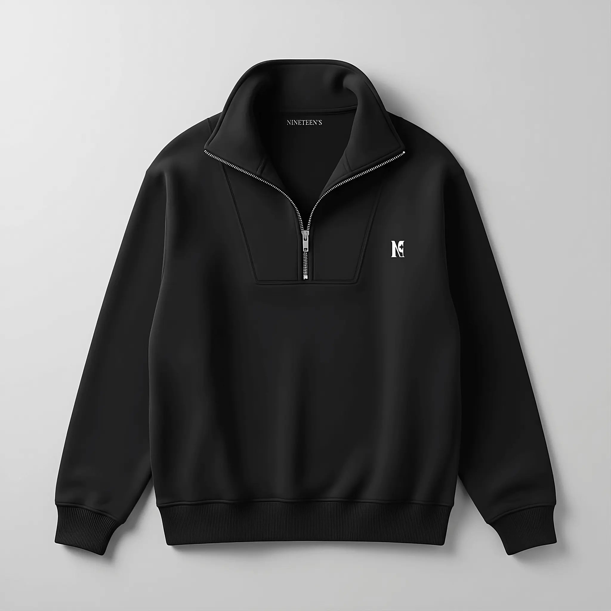 REGULAR FIT ZIP-TOP SWEATSHIRT – NINETEEN'S