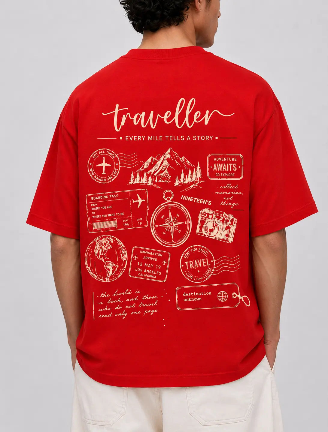 WANDER OFTEN TEE
