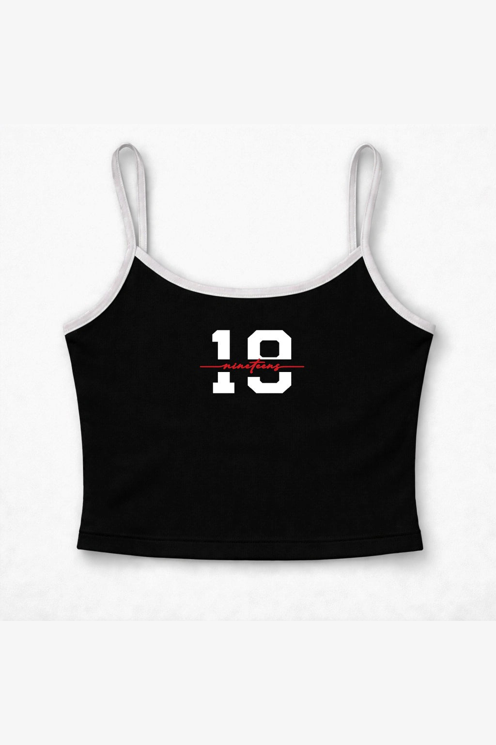 BLACK 19’s CAMISOLE CROP TOP