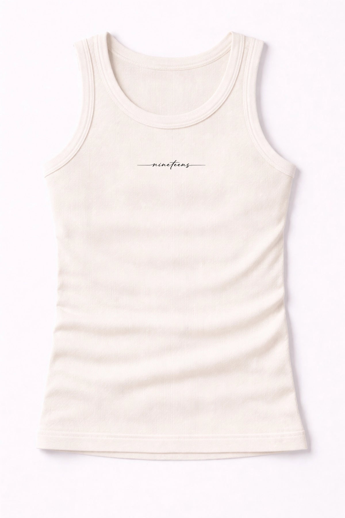 WHITE NINETEENS TANK TOP